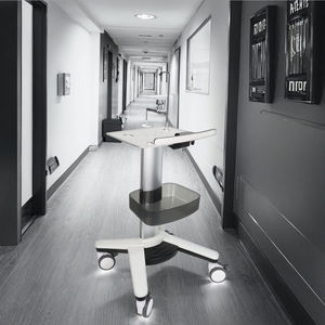 Moderne Pneumatische In Hoogte Verstelbare Medische Ziekenhuiswagen Voor <span class=keywords><strong>Ecg</strong></span>-Machines Hotel Woonkamer Gebruik 800-1050Mm Aluminiumlegering - Product Image 1