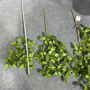 Nuevas Hojas Artificiales de Schefflera de 70CM, 80CM, 115CM, Hojas Largas Artificiales, Planta Verde Artificial para Diseño Floral y Decoración del Hogar - Product Image 3