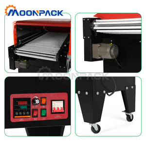 Moonpack BS-4525 Jet calor filme encolhendo embalagem máquina desktop térmica plástico livro encolher envoltório máquina - Product Image 5