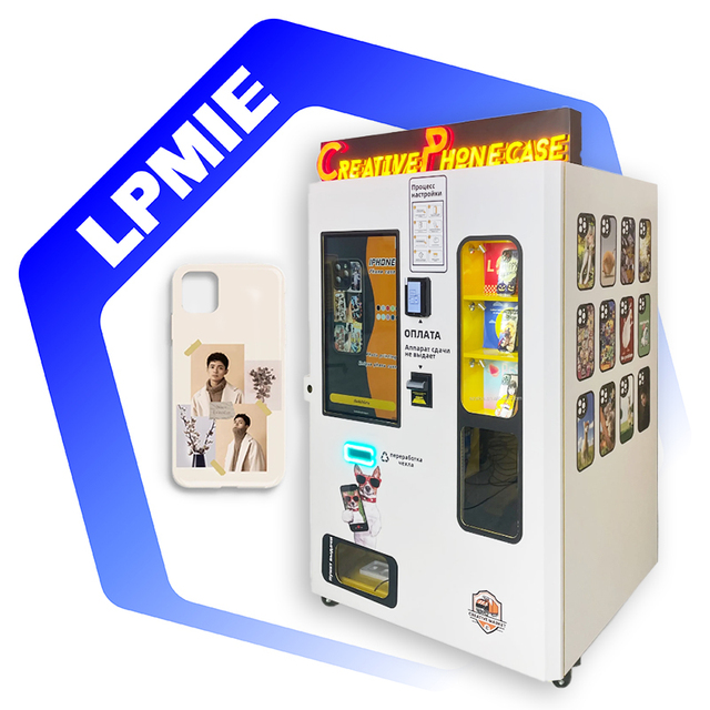 LPMIE New-type Best Price Automatic Mobile Phone case Printing Vending Machine with Fast Return on Costs for Customized DIY