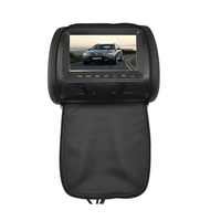 Moniteur d'appui-tête de voiture HD 7 pouces directement de l'usine, moniteur d'appui-tête de voiture, entrée vidéo bidirectionnelle, lecteur DVD de voiture, écran tactile