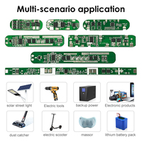 Circuit imprimé de Protection de batterie Lithium Lipo, 1S 10A BMS 18650 Li-ion, Module PCB PCM BMS
