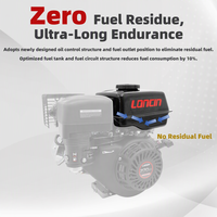 Moteur à essence G270F 270cc économique, durable et à faible entretien pour motoculteur, pompe à eau, batteuse à maïs