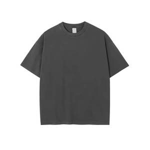เสื้อยืดผู้ชายผ้าฝ้าย Eco Washed ผลิตด้วยเอนไซม์แบบ Low Impact  ตกแต่งอย่างยั่งยืน  ไม่มีการทำสีซีดจาง  สีธรรมชาติ  ไซส์ใหญ่ - Product Image 1
