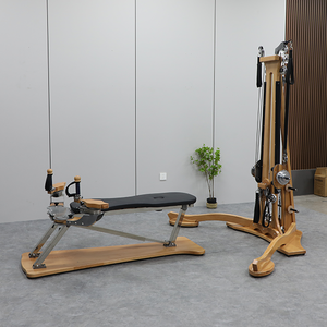Reformer de Pilates de Madera SAERDE, Equipo de Ejercicio de Yoga Duradero, Ajustable y Ecológico para Estudio de Pilates - Product Image 6