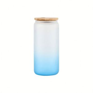 20Oz Cup Sublimation <b>Blank</b> Beer 20 Oz Drinking Jar <b>Water</b> <b>Bottle</b> Frosted Glass Can Cups With Lid - Product Image 4