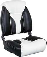 Siège de bateau en PVC Winibo, siège en cuir marin pliable avec design ergonomique pour accessoires de bateaux, pêche, yacht