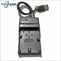 Nouveauté : Chargeur USB portable DMW-BLF19 pour appareils photo Lumix DMC-GH3, GH4, DMC-GH4 – Chargeur de batterie unique électrique DMW-BLF19