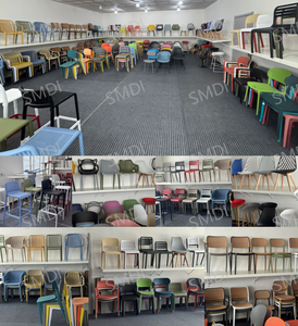 Nhà máy bán giá rẻ ngoài trời armless nhựa xếp chồng Ghế nhựa ghế bán buôn - Product Image 5