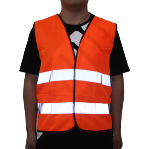 Gilet di Sicurezza Riflettente Personalizzato OEM, Alta Visibilità ANSI Classe 2 per Lavori di Costruzione - Product Image 2