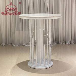 Night Club Furniture MDF Top Round Stainless Steel Mobile <b>Bar</b> <b>Table</b> - Product Image 6
