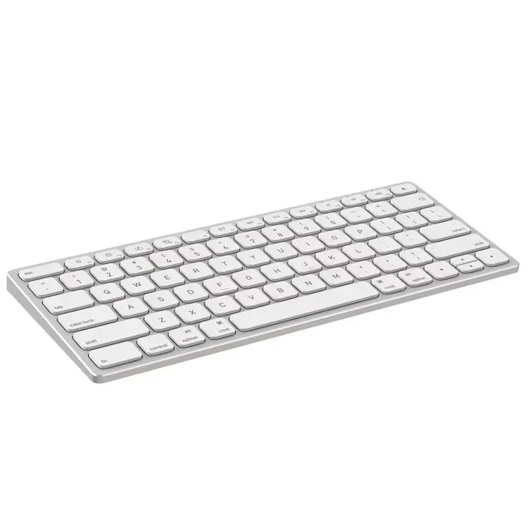 2022 Hot Sale 2.4ghz Usb Wireless Keyboard Ultra Slim Keyboard White Keyboard For IPad Smartphone PC MacBook IOS