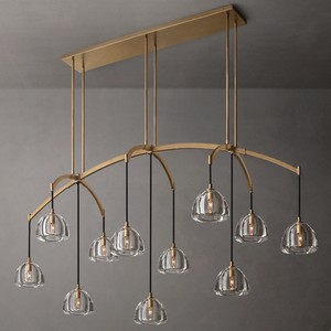 Modern All Copper Crystal Chandelier E27 Led <b>Lighting</b> For Villa Living Room Dining Room And Lounge Area - Product Image 3