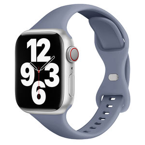 Bracelet en silicone mince Tschick pour Apple Watch Band 45 41 42 46mm Bracelet de poignet sport Iwatch Series 10 9 8 7 Se 5 6 9 ultra 2 49mm - Product Image 4