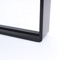 Placa de Acrílico Biselada Personalizada APEX - Diseño Asimétrico Ecológico Grabado con Láser, Logotipo Serigrafiado, Transparente, Negra