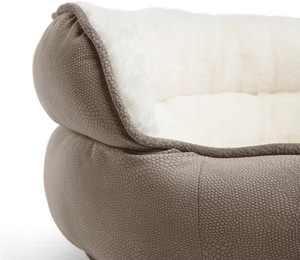 Cuddler <span class=keywords><strong>Jumbo</strong></span> Wheat Bolster Cama para gatos y perros Forma rectangular sólida - Product Image 5