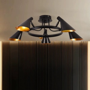 JACKSUN Restaurant Strip <strong>Lights</strong> Spotlights Italian-Style Living Room Dining Room Bedroom Study Bar Counter <strong>Cafe</strong> Chandelier - Product Image 2
