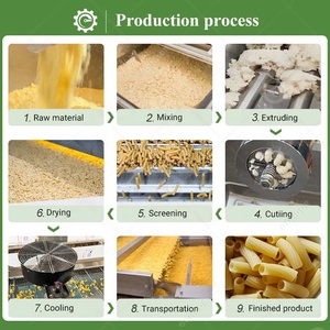 Nhỏ Tự Động Mì Spaghetti Macaroni Mì Ý Ngành Công Nghiệp Nhà Sản Xuất Làm Máy Sản Xuất Dây Chuyền Thiết Bị - Product Image 4