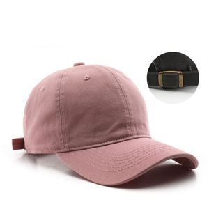 Casquette de baseball vintage pour homme et femme - Classique, réglable, 6 panneaux, boucle en cuivre doré pour usage extérieur / Broderie personnalisée disponible - Product Image 2