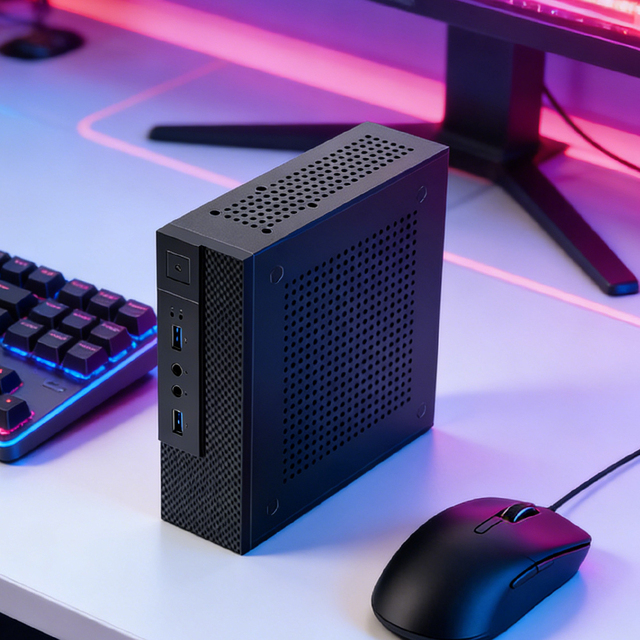 NEW Mini Pc AI Mini Box AMD Ryzen 5 7 High Performance Computer Barebone Server Ryzen System Unit Mini Pc