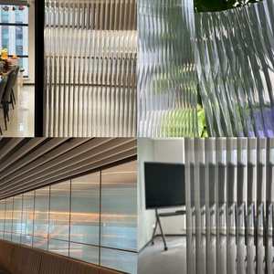 Finestra con scanalatura a canne in <span class=keywords><strong>vetro</strong></span> <span class=keywords><strong>per</strong></span> Privacy glassato in vinile 3D <span class=keywords><strong>decorativo</strong></span> autoadesivo <span class=keywords><strong>per</strong></span> bagno soggiorno - Product Image 3