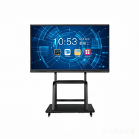 Tablette de conférence intelligente LED Yingtouch 65 pouces tout-en-un 4K, tableau blanc électronique tactile, projection vidéo sans fil, grand format 1