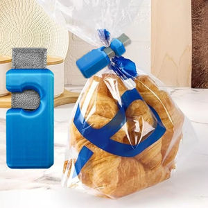 Nouvelles pinces à pain en plastique, pinces de scellage alimentaire, pinces de sécurité alimentaire pour la cuisine, anti-humidité, petites et pratiques, style avec étiquette. - Product Image 3