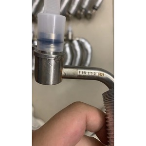 Tuyaux d'eau pour turbocompresseur BMW Série 5 N20 11538663516 11538663517, une paire pour remplacement de tuyau de liquide de refroidissement - Product Image 5