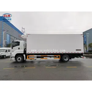 ISUZU GIGA Thermo King Light Refrigerated Refrigerator Freezer Vaccine Truck With Hydraulic Gate