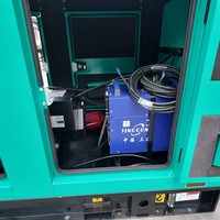 Groupe électrogène diesel de soudage 500A, super silencieux, avec capot insonorisé, moteur Ricardo à faible bruit, pour alimentation de secours en soudage