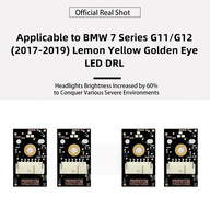 Liwiny pour feux de jour jaunes citron DRL Golden Eye LED Série 7 2017-2019 G11 G12