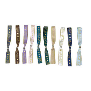 Pulsera de tela tejida personalizada para eventos VIP, ideal para festivales y eventos promocionales - Product Image 5