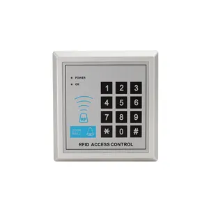 Máquina de controle de acesso com tela sensível ao toque, à prova d'água, automática, teclado de porta única, biometria, controle de acesso por impressão digital