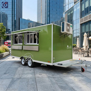 Food Truck per Eventi all'Aperto, Bar Cocktail, Cucina Mobile Completa, Carretto Gelati Caffè Succhi, Rimorchio Concessioni - Product Image 1