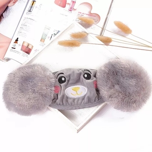 Peluche d'hiver Nouveau protège-oreilles pour enfants Cartoon Cotton Bear Student Warm Earmuffs Warm Mouth Ear Cover - Product Image 4