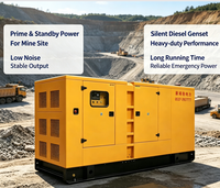 Groupe électrogène diesel silencieux à atténuation acoustique de 250 kVA et 300 kVA pour le site de construction minière, alimentation de secours et de puissance principale
