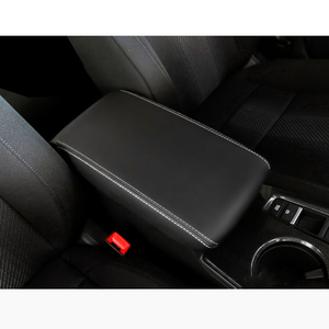 แผ่นหนังหุ้มที่เท้าแขนตรงกลางของรถยนต์สำหรับ Kia SONET 2023 2025 2024 2026อุปกรณ์เสริมสำหรับดัดแปลงรถยนต์ Para - Product Image 2