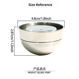 Cápsula recargable para cafetera Vertuo Next, filtro reutilizable de acero inoxidable con función de recirculación - Product Image 2