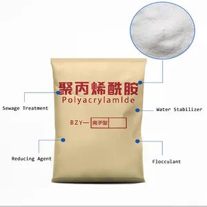 Kationisch/Anionisch Polymeer Polyacrylamide Poeder Flocculant Agent Pam Voor Waterbehandeling