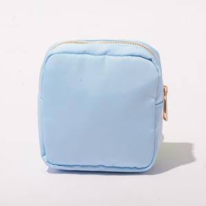 US Warehouse Free Shipping Mini Small Nylon <strong>Cosmetic</strong> <strong>Bag</strong> Multi Colors Travel Waterproof Zipper Pouch <strong>Bag</strong> Waterproof Makeup <strong>Bags</strong> - Product Image 2