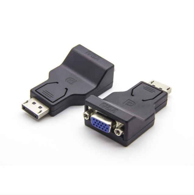 Bulk Price 1080P Dp Display Port Input to VGA Output Adapter Male to Female Display Port to Vga Adapter