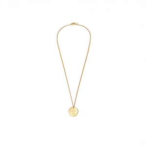 Collana con Ciondolo Lettera E Inni, Placcata in Oro, Acciaio Inossidabile, Charm Minimalista, Gioielli Raffinati da Donna per Uso Quotidiano - Product Image 3