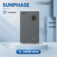 Convertisseur de fréquence VFD OEM ODM 55KW 75HP, onduleur 50Hz 60Hz, conception à large plage de tension pour ligne de traitement, compresseur d'air, ventilateur