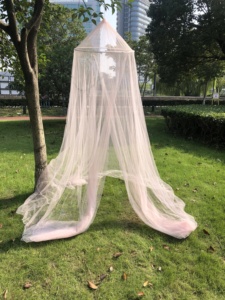 Zanzariera a <span class=keywords><strong>baldacchino</strong></span> di lusso rotonda conica di tipo appeso disponibile su ordinazione per il <span class=keywords><strong>letto</strong></span> delle ragazze - Product Image 6
