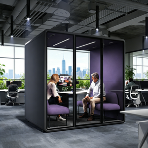Cabine de luxe pour vaisseaux spatiaux, bureau privé personnalisé, cabine téléphonique insonorisée - Product Image 6