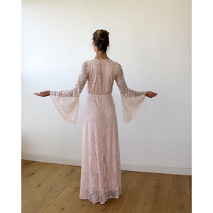 Abito con spalle scoperte e maniche a campana # 1201 - Product Image 3