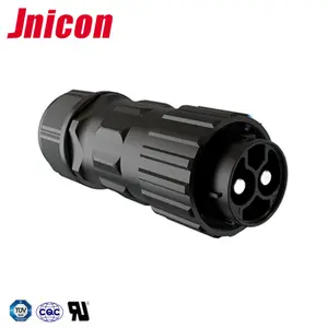 Jnicon ขั้วต่อไฟฟ้าอุตสาหกรรม M28 2P 3P ขั้วต่อสายเคเบิลกันน้ำ IP67