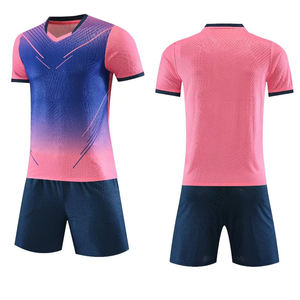 Bóng Đá Đồng Phục Set-Tùy Chỉnh Cạnh Tranh Đội Đồng Phục Cho Học Sinh Tiểu Học-Mùa Hè Ngắn Tay Đào Tạo Quần Áo - Product Image 2