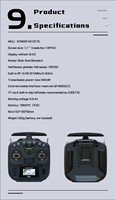 Avions télécommandés JUMPER T12, avion FPV longue portée, émetteur et récepteur télécommandés pour avion télécommandé et contrôleur de drone