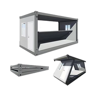 Cabine de bureau mobile modulaire en acier détachable Zhongchen, unité préfabriquée conçue pour une vie moderne de style conteneur